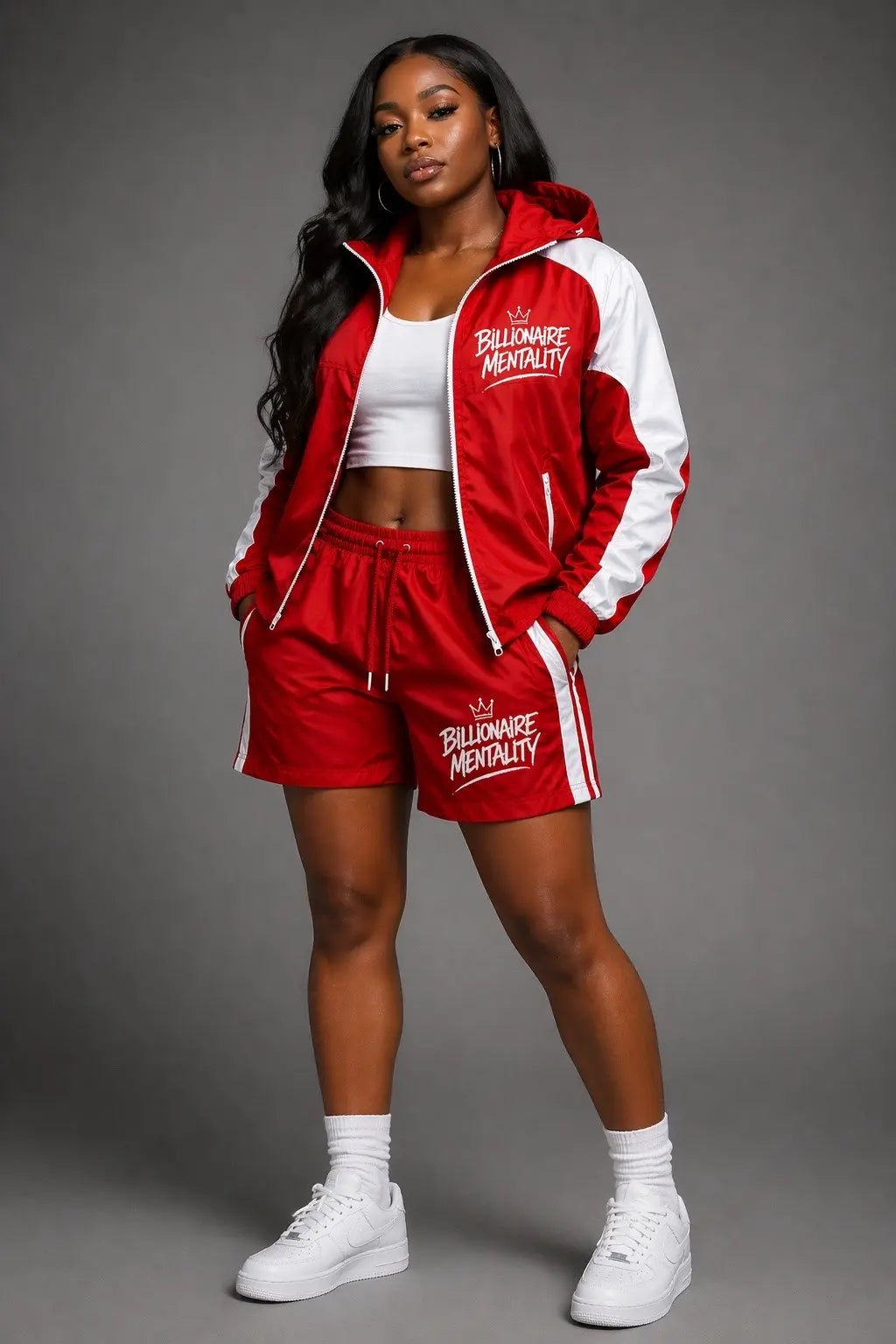 Unisex Red Billionaire Set