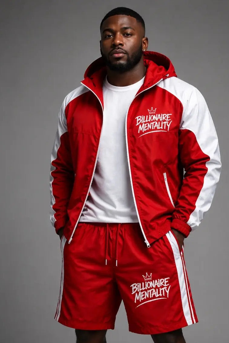 Unisex Red Billionaire Set